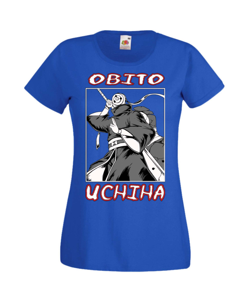 Дамска Тениска Manga Anime Naruto Obito Uchiha