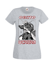 Дамска Тениска Manga Anime Naruto Obito Uchiha
