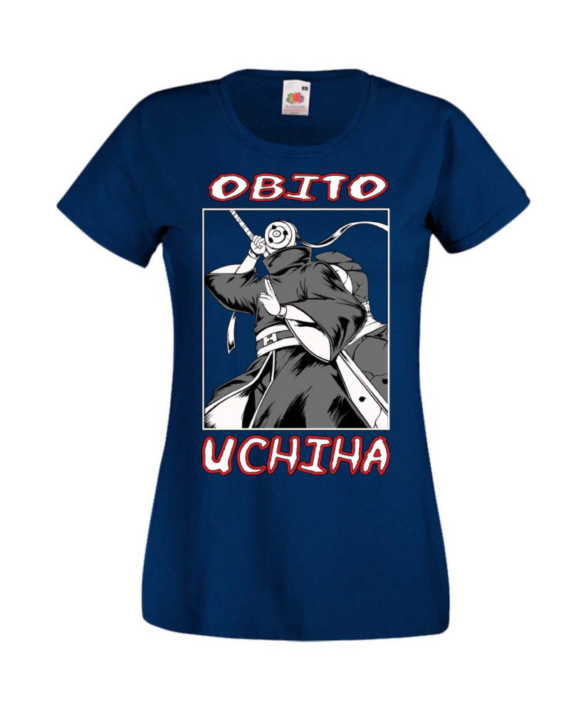 Дамска Тениска Manga Anime Naruto Obito Uchiha
