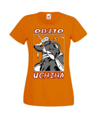 Дамска Тениска Manga Anime Naruto Obito Uchiha