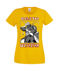 Дамска Тениска Manga Anime Naruto Obito Uchiha