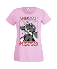 Дамска Тениска Manga Anime Naruto Obito Uchiha