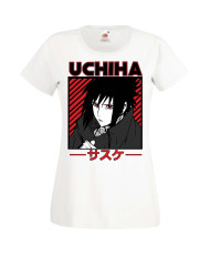 Дамска Тениска Manga Anime Naruto Sasuke Uchiha 02