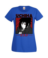 Дамска Тениска Manga Anime Naruto Sasuke Uchiha 02