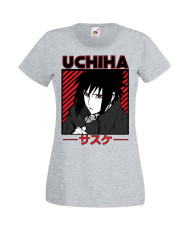 Дамска Тениска Manga Anime Naruto Sasuke Uchiha 02