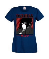 Дамска Тениска Manga Anime Naruto Sasuke Uchiha 02