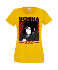 Дамска Тениска Manga Anime Naruto Sasuke Uchiha 02