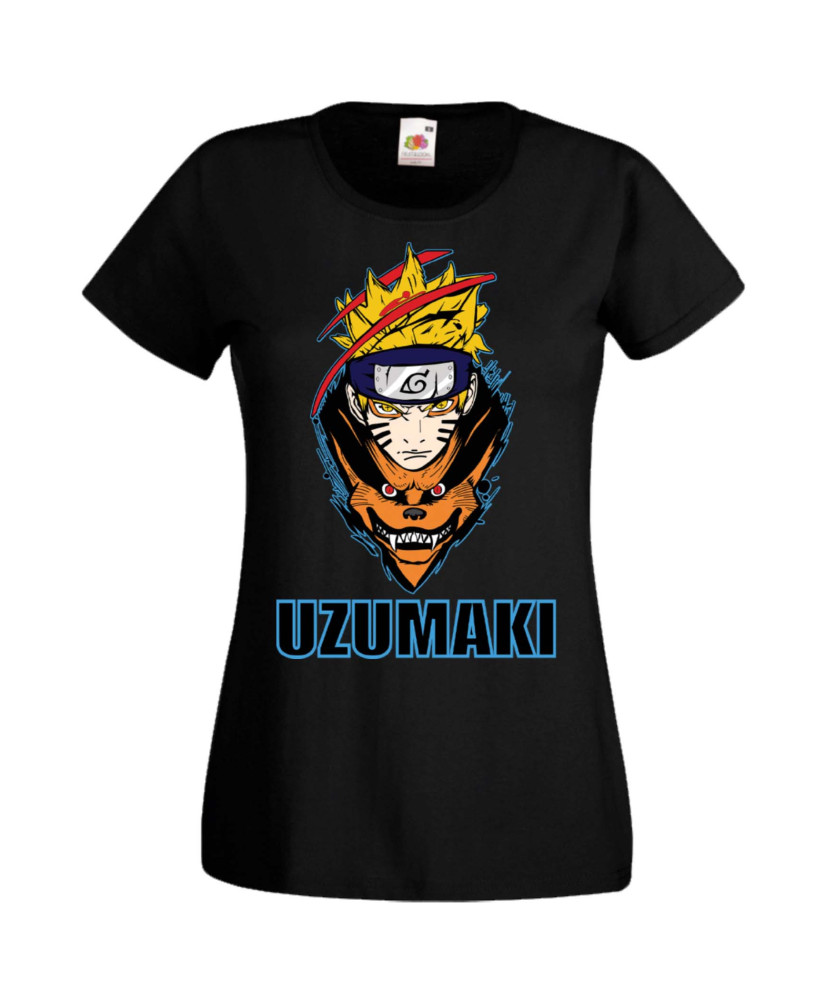 Дамска Тениска Manga Anime Naruto Uzumaki 01 Дамска Тениска Manga Anime Naruto Uzumaki 01