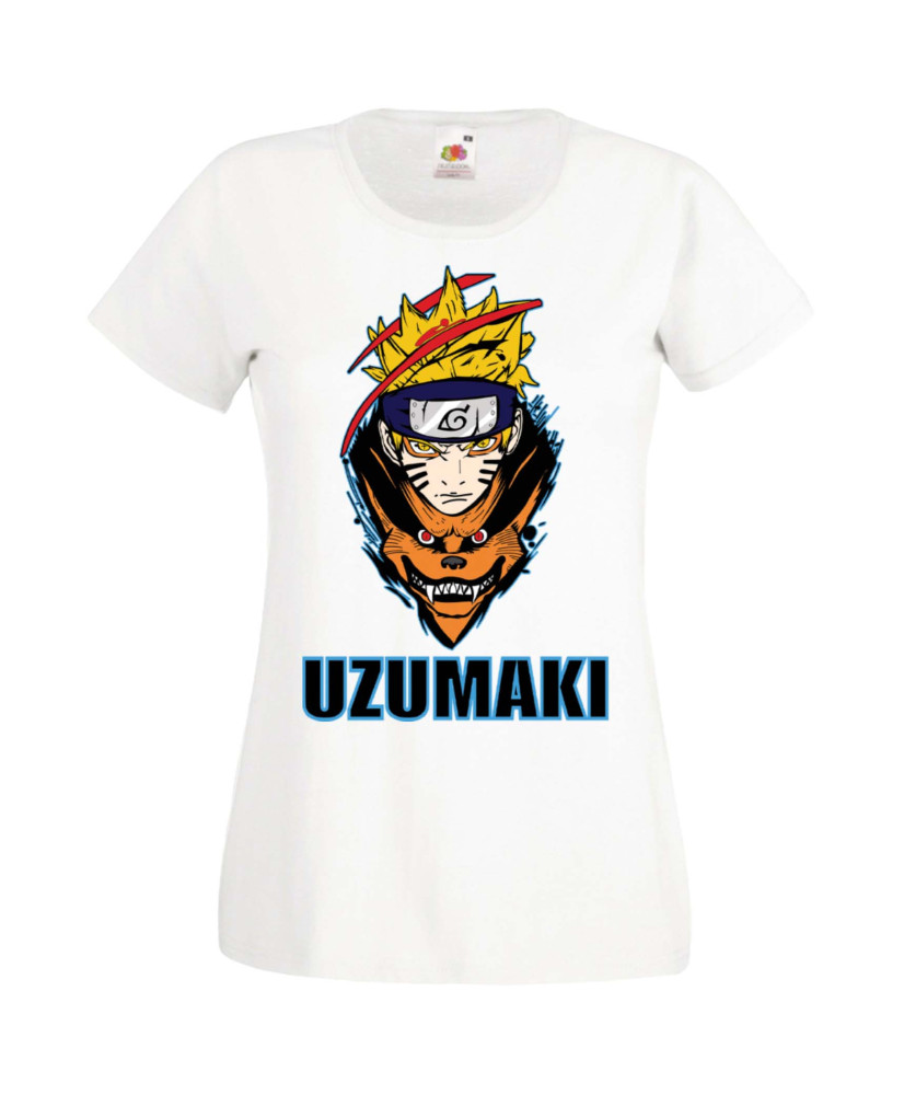 Дамска Тениска Manga Anime Naruto Uzumaki 01