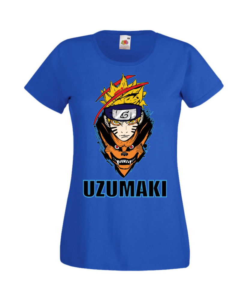 Дамска Тениска Manga Anime Naruto Uzumaki 01