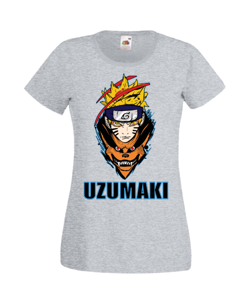 Дамска Тениска Manga Anime Naruto Uzumaki 01 Дамска Тениска Manga Anime Naruto Uzumaki 01