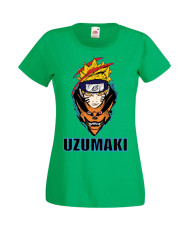 Дамска Тениска Manga Anime Naruto Uzumaki 01