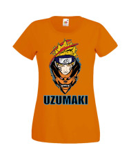 Дамска Тениска Manga Anime Naruto Uzumaki 01