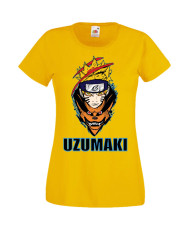 Дамска Тениска Manga Anime Naruto Uzumaki 01