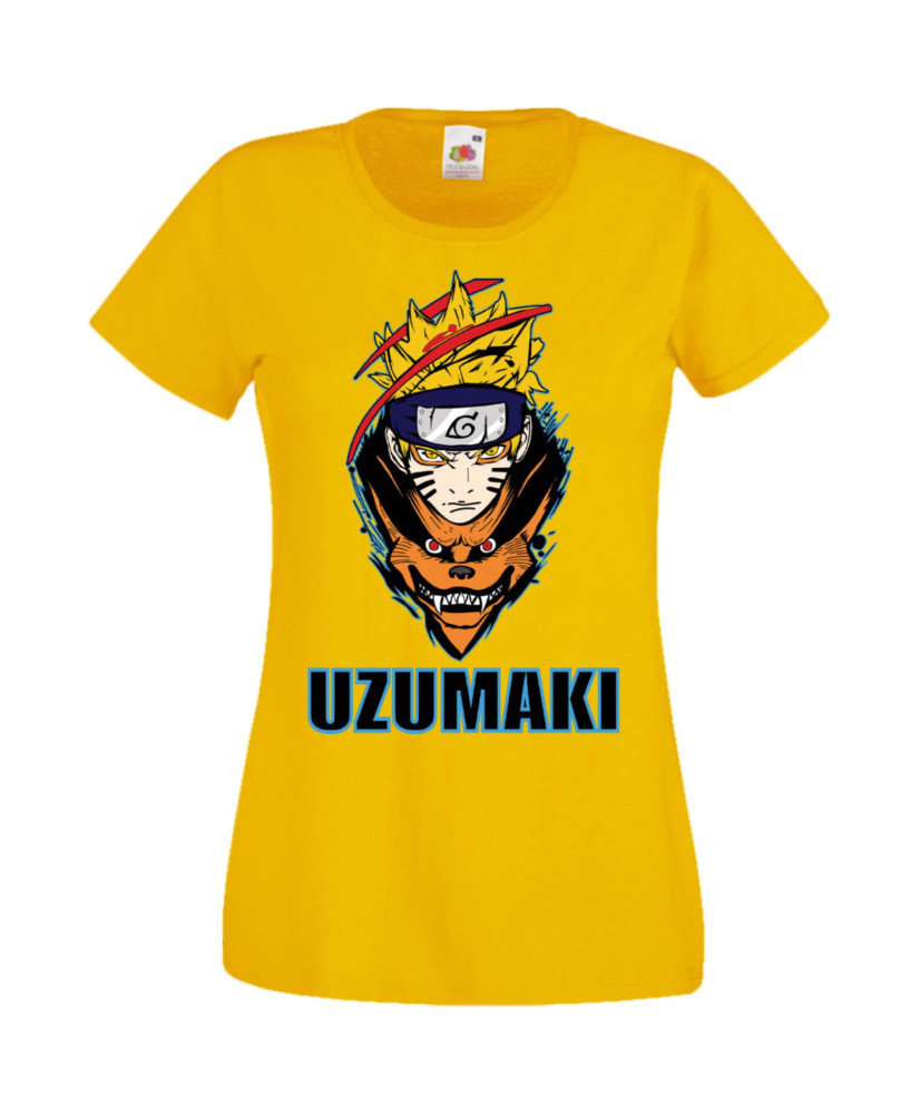 Дамска Тениска Manga Anime Naruto Uzumaki 01