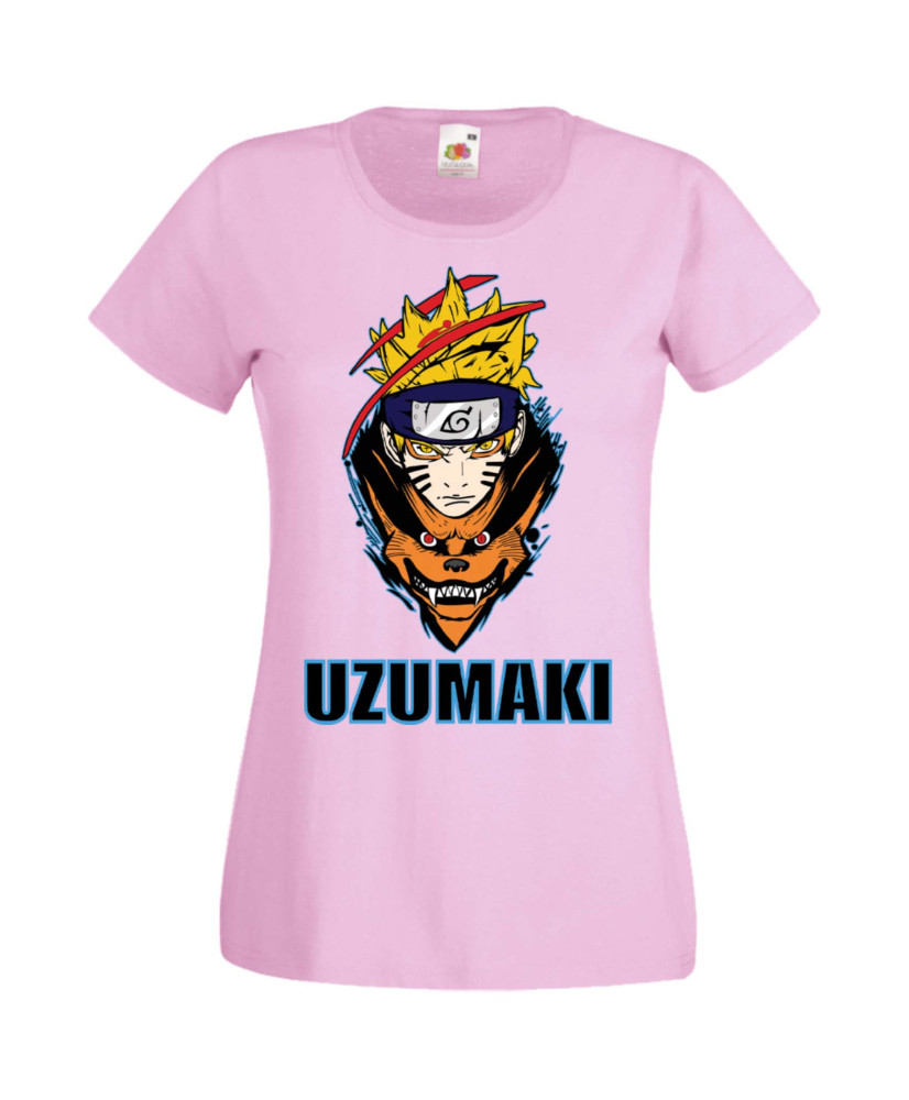 Дамска Тениска Manga Anime Naruto Uzumaki 01 Дамска Тениска Manga Anime Naruto Uzumaki 01