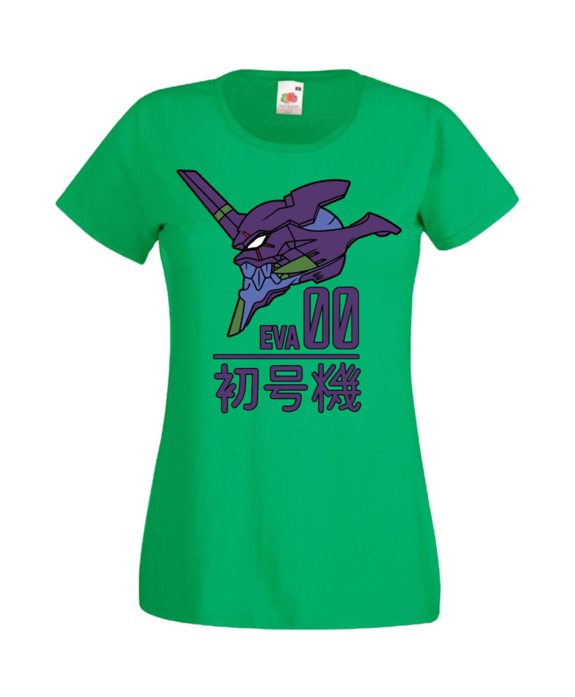 Дамска Тениска Manga Anime Neon Genesis Evangelion Eva Unit 00