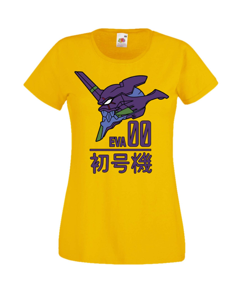 Дамска Тениска Manga Anime Neon Genesis Evangelion Eva Unit 00