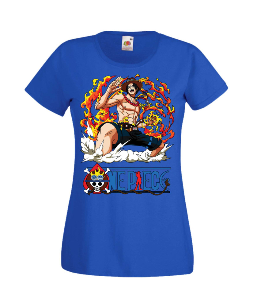 Дамска Тениска Manga Anime One Piece 09 Дамска Тениска Manga Anime One Piece 09