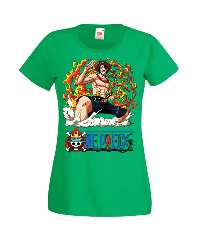 Дамска Тениска Manga Anime One Piece 09 Дамска Тениска Manga Anime One Piece 09