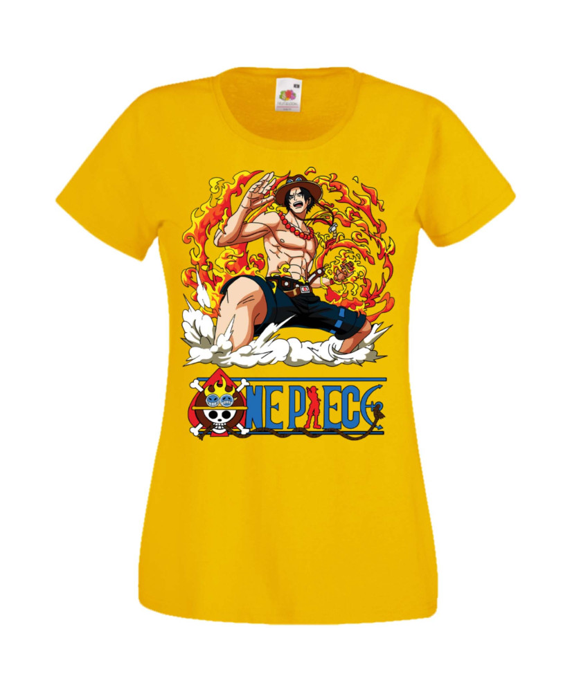 Дамска Тениска Manga Anime One Piece 09 Дамска Тениска Manga Anime One Piece 09