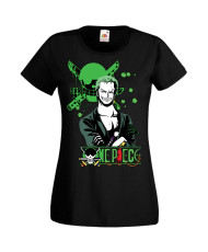 Дамска Тениска Manga Anime One Piece Roronoa Zoro 03