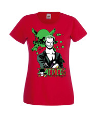 Дамска Тениска Manga Anime One Piece Roronoa Zoro 03