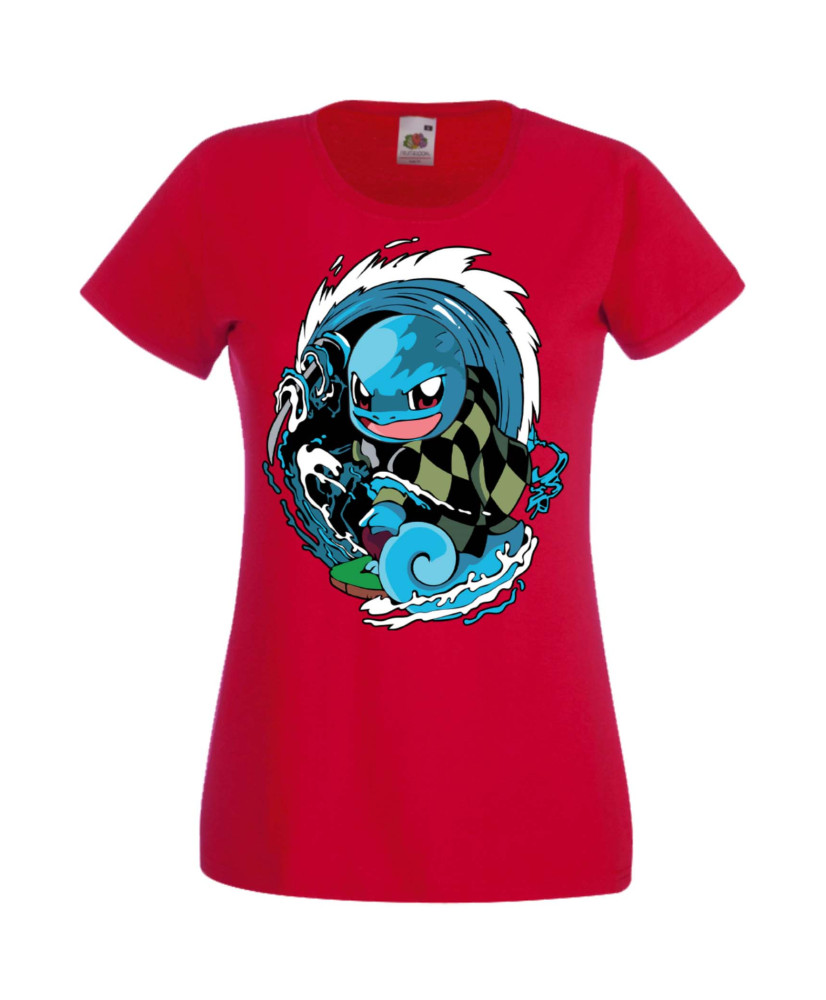 Дамска Тениска Manga Anime Pokemon Squirtle