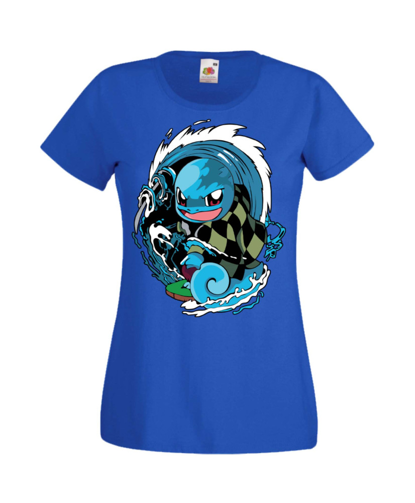 Дамска Тениска Manga Anime Pokemon Squirtle