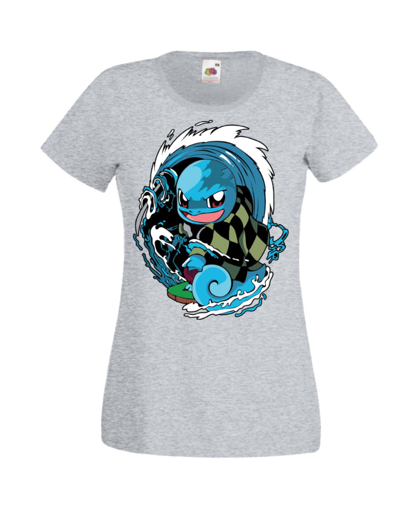 Дамска Тениска Manga Anime Pokemon Squirtle