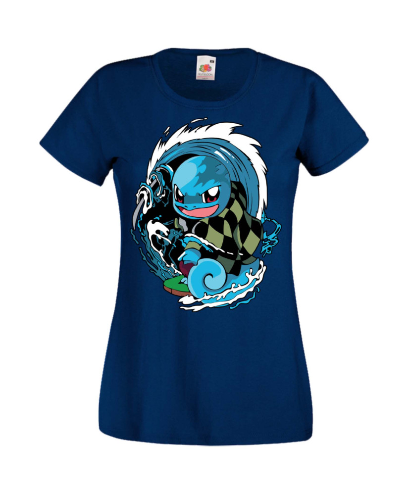 Дамска Тениска Manga Anime Pokemon Squirtle