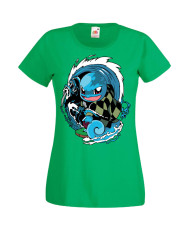 Дамска Тениска Manga Anime Pokemon Squirtle