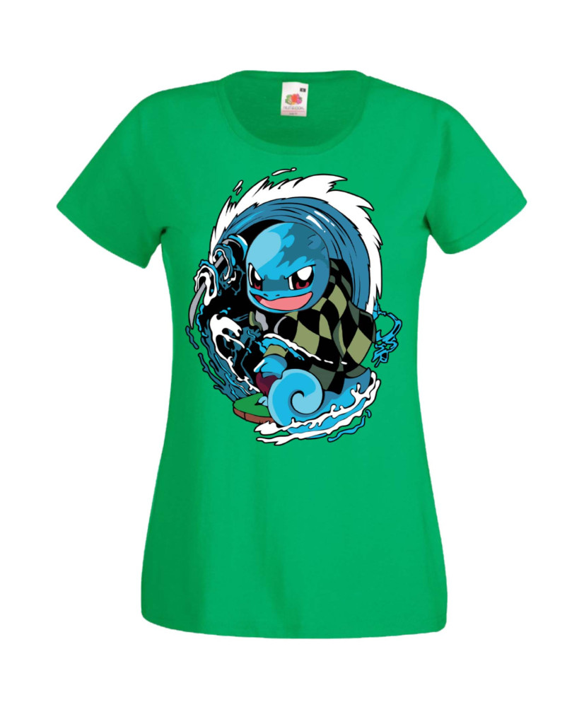 Дамска Тениска Manga Anime Pokemon Squirtle