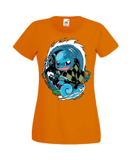 Дамска Тениска Manga Anime Pokemon Squirtle