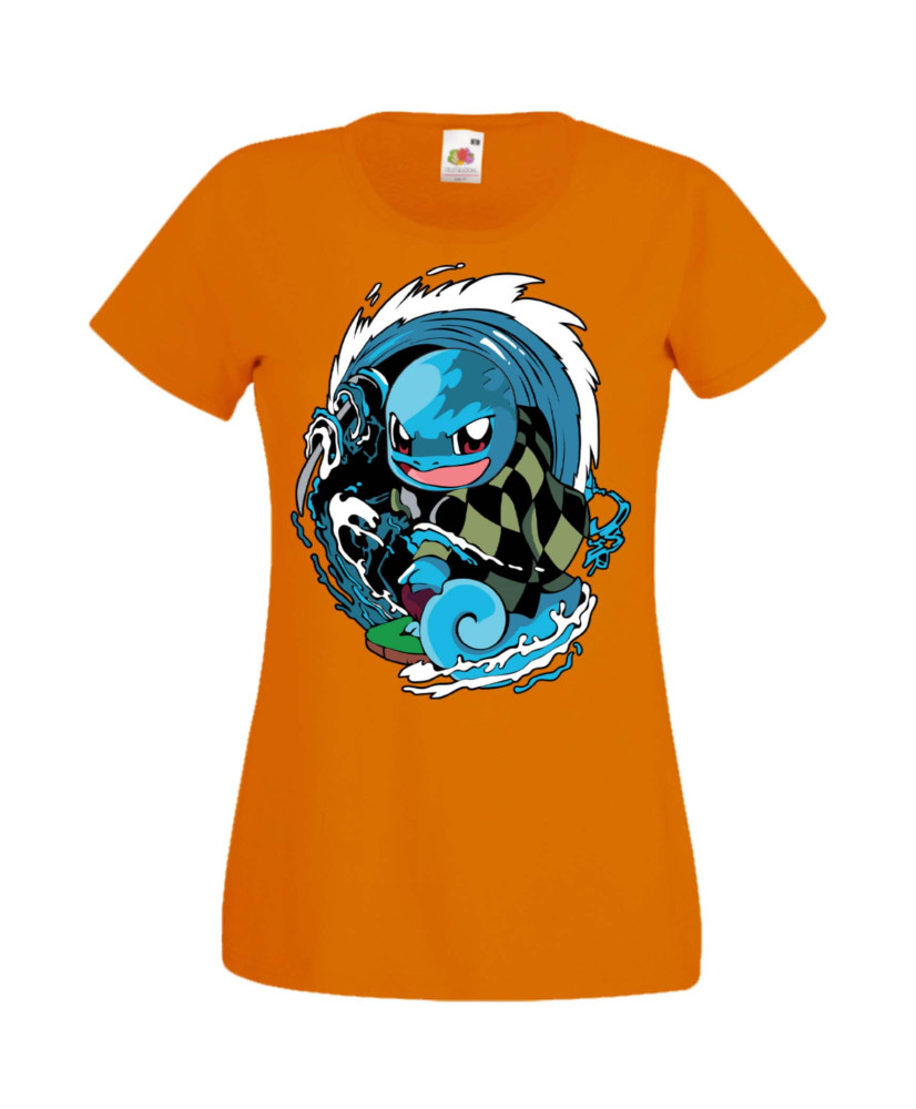 Дамска Тениска Manga Anime Pokemon Squirtle