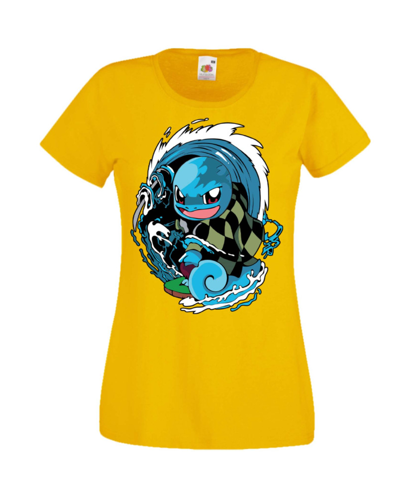 Дамска Тениска Manga Anime Pokemon Squirtle