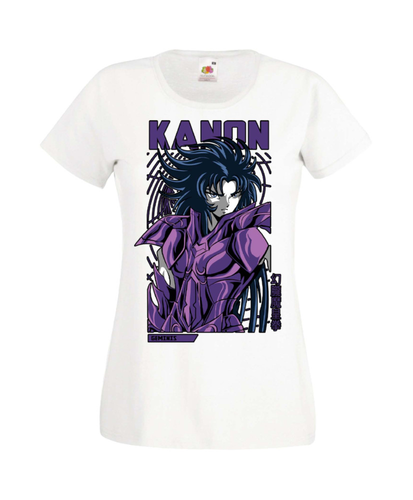 Дамска Тениска Manga Anime Saint Seiya Gemini Kanon
