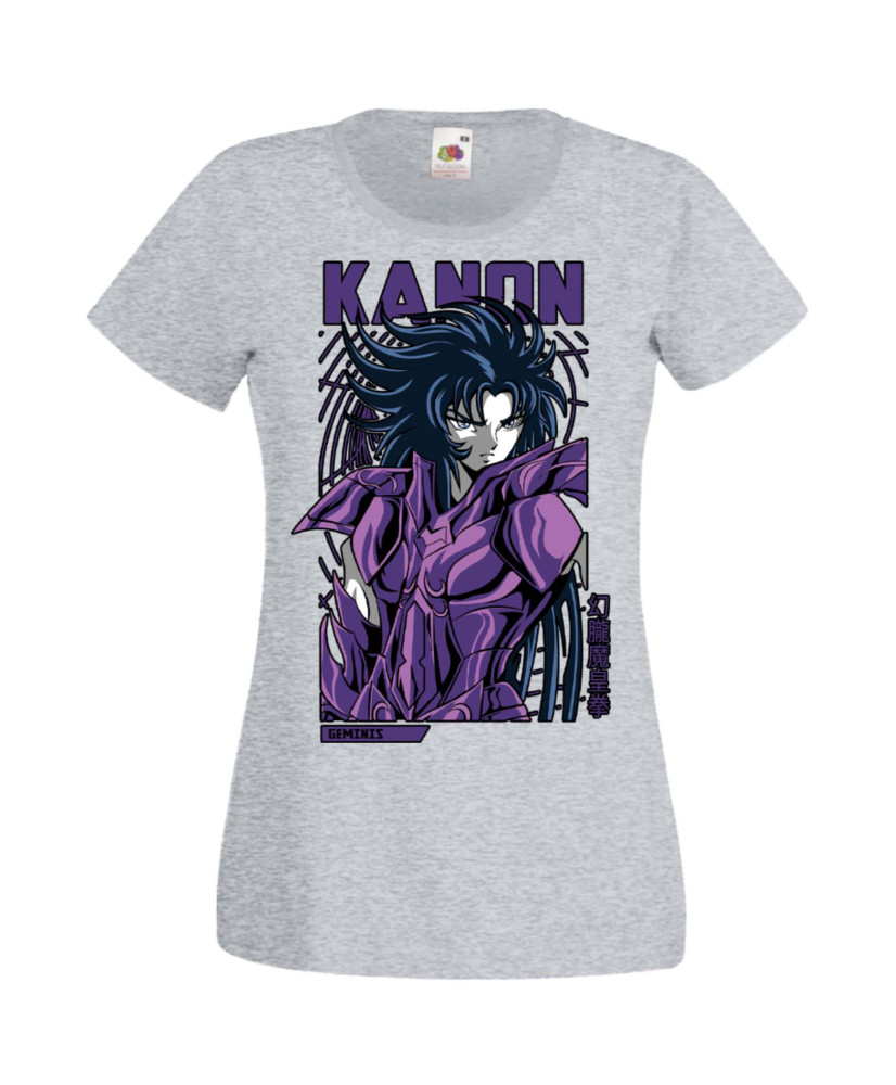 Дамска Тениска Manga Anime Saint Seiya Gemini Kanon