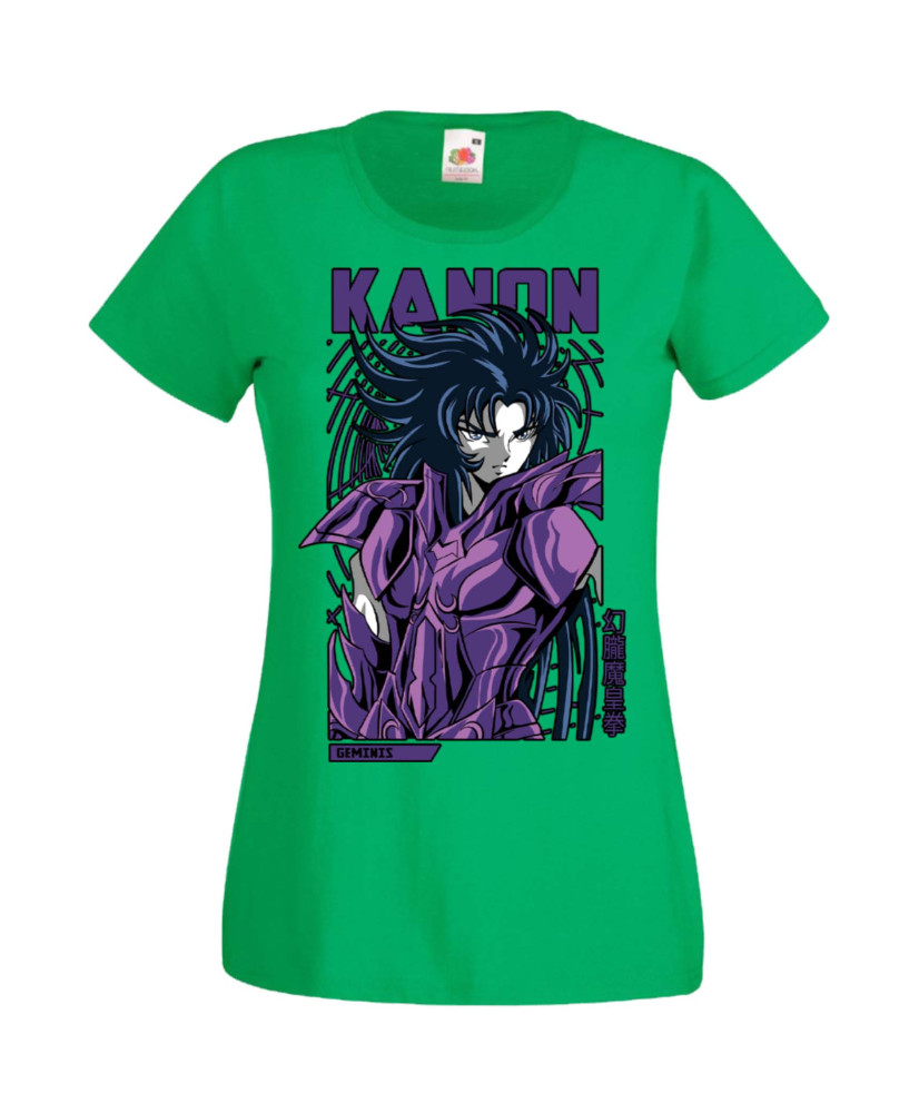 Дамска Тениска Manga Anime Saint Seiya Gemini Kanon