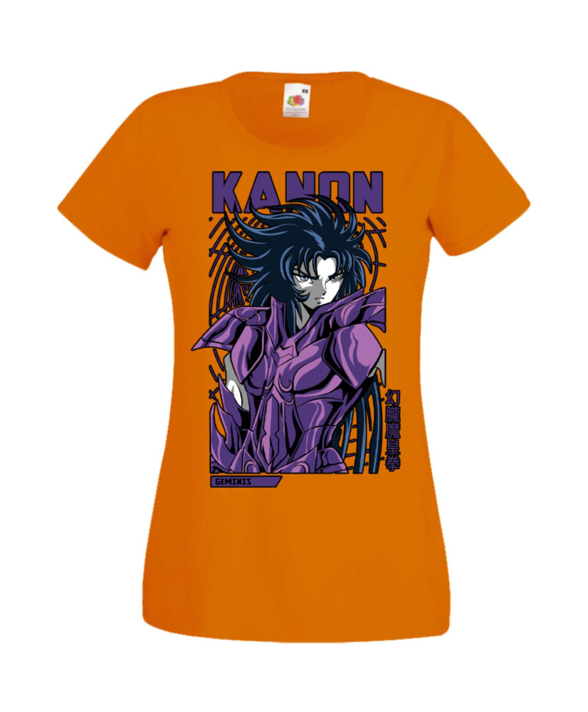Дамска Тениска Manga Anime Saint Seiya Gemini Kanon
