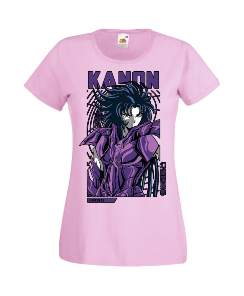 Дамска Тениска Manga Anime Saint Seiya Gemini Kanon