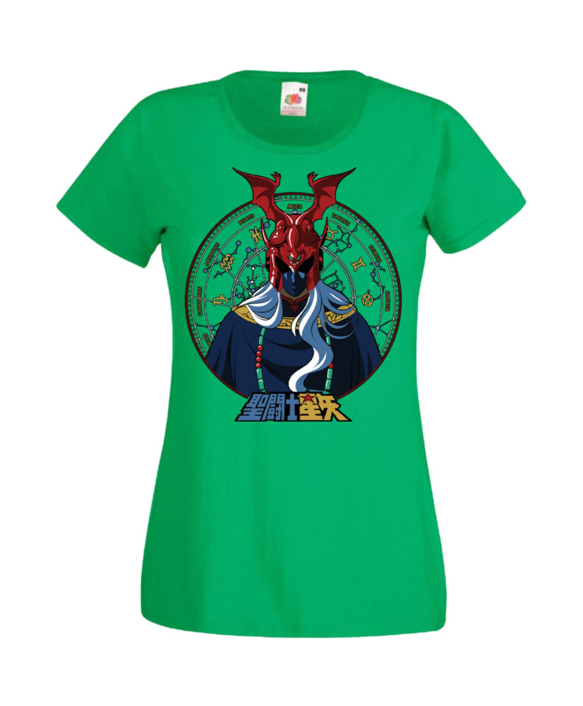 Дамска Тениска Manga Anime Saint Seiya Knights Of The Zodiac Pope Ares
