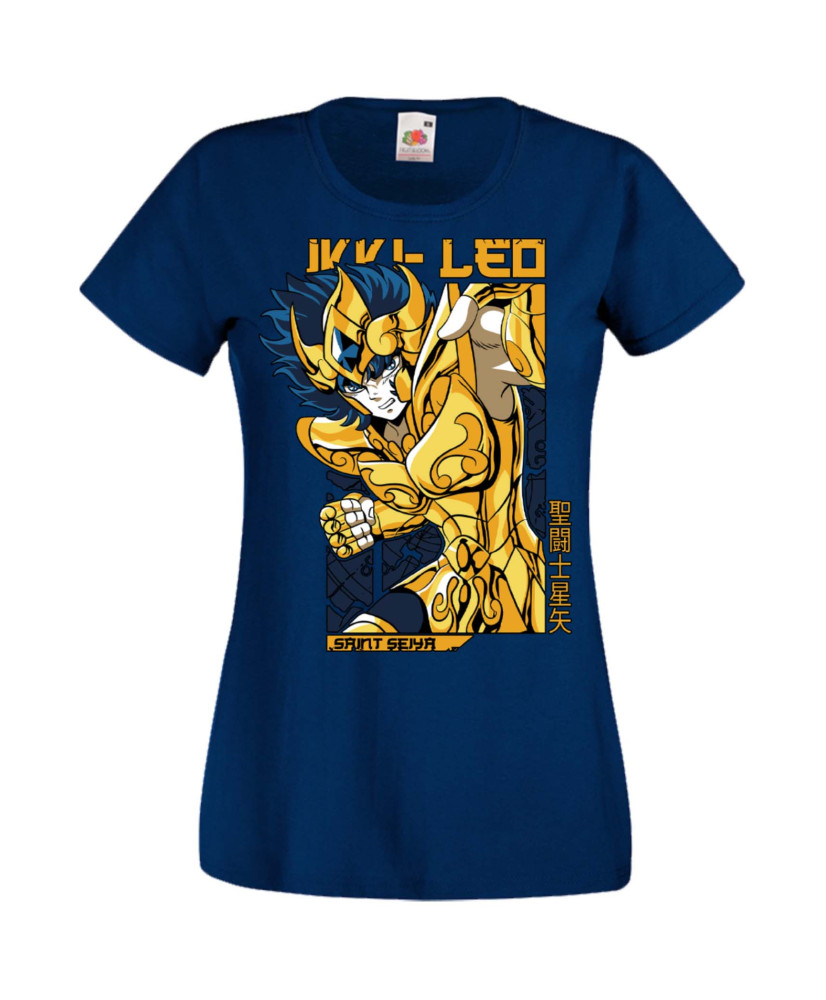 Дамска Тениска Manga Anime Saint Seiya Leo Aiolia 01