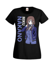 Дамска Тениска Manga Anime The Quintessential Quintuplets Miku Nakano