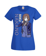 Дамска Тениска Manga Anime The Quintessential Quintuplets Miku Nakano