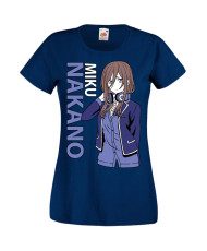 Дамска Тениска Manga Anime The Quintessential Quintuplets Miku Nakano