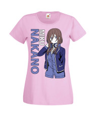 Дамска Тениска Manga Anime The Quintessential Quintuplets Miku Nakano