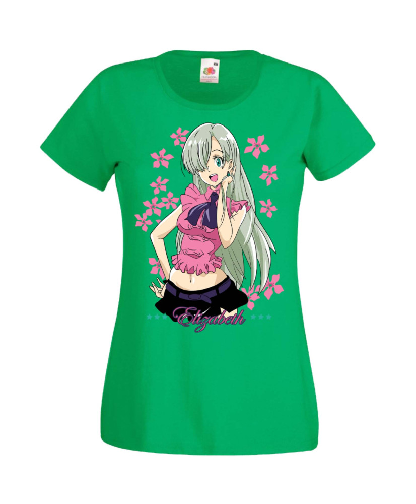 Дамска Тениска Manga Anime The Seven Deadly Sins Elizabeth Liones