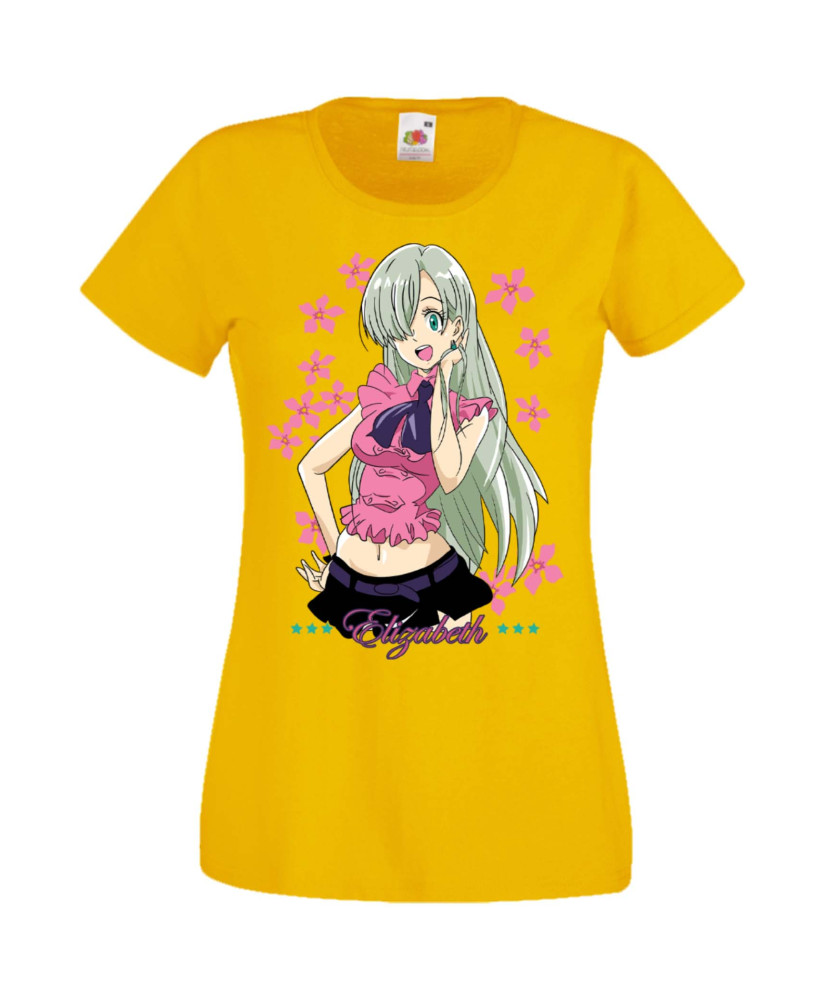 Дамска Тениска Manga Anime The Seven Deadly Sins Elizabeth Liones