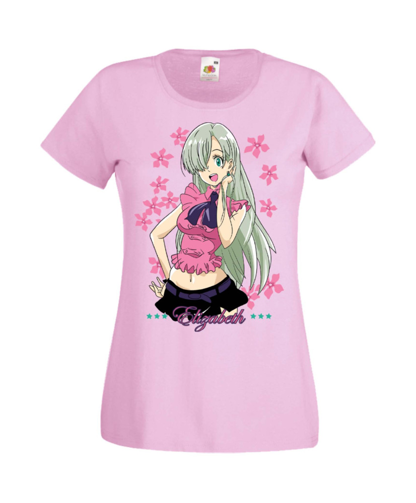 Дамска Тениска Manga Anime The Seven Deadly Sins Elizabeth Liones